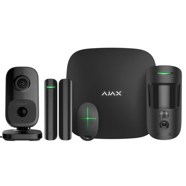 Ajax StarterKit 2 Cam met AI Camera zwart