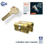 condor-2-cillinders-met-5-sleutels-messing-skg