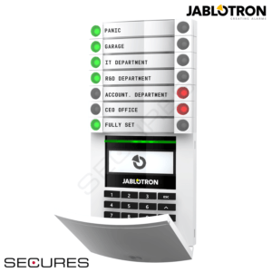 Jablotron JA-114E bedraad codebedienpaneel met RFID
