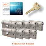 M&C 9 x Matrix Cilinder SKG*** met CERTIFICAAT