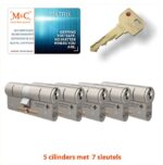 M&C 5 x Matrix Cilinder SKG*** met CERTIFICAAT