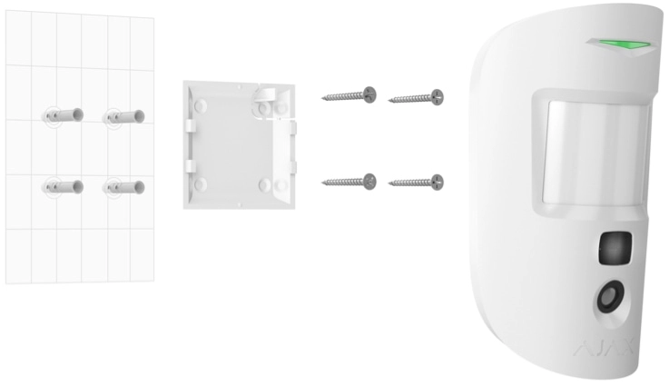 Ajax Motioncam Wit bracket