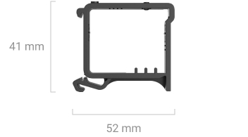 Ajax Din holder afmetingen
