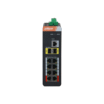 Dahua IS4210-8GT-120 Managed industrial Gigabit switch, 8x PoE ports, 2x SFP Excl. power supply