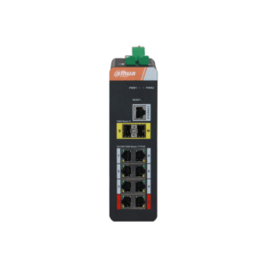 Dahua IS4210-8GT-120 Managed industriële Gigabit switch, 8x PoE poorten, 2x SFP Excl. voeding