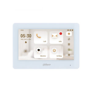 Dahua VTH5422HW Video Intercom 7" binnenpost PoE en 2-Draads