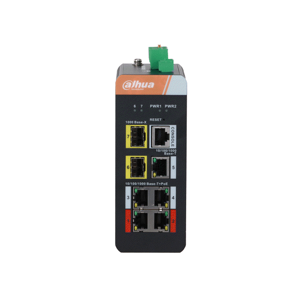 Dahua IS4207-4GT-120 Managed industriële Gigabit switch