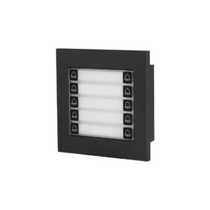 Dahua VTO4202FB-MDB10 10-voudige beldrukker Zwart