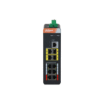 Dahua IS4410-6GT-120 Managed industriële Gigabit switch, 6x PoE poorten, 4x SFP, Excl. voeding