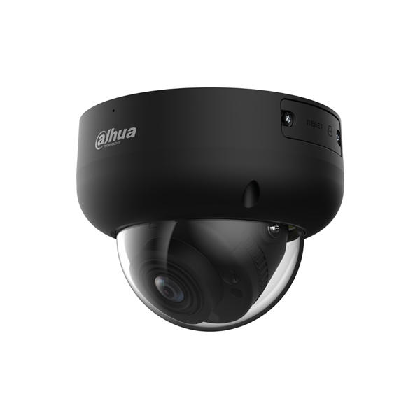 Dahua HDBW3849E-AS-IL Zwart 8MP WizSense Smart Dual Light Dome 2.8mm lens