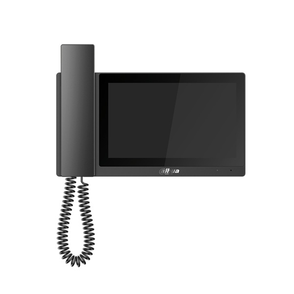 Dahua VTH5421E-H Binnenpost Zwart met hoorn