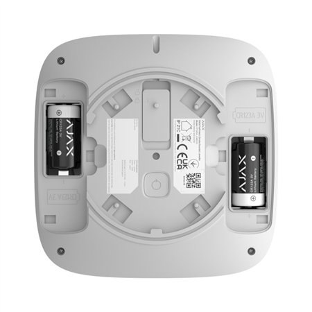 Ajax EN54 FireProtect (Smoke Sounder) Jeweller - white - batteries