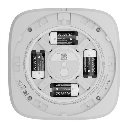 Ajax EN54 FireProtect (Sounder VAD) Jeweller - battery - white