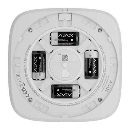 Ajax EN54 FireProtect (VAD) Jeweller - battery - white