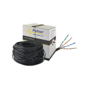 Pulsar PU-NC301 CAT5E Buitentoepassing Zwart 305 meter in doos