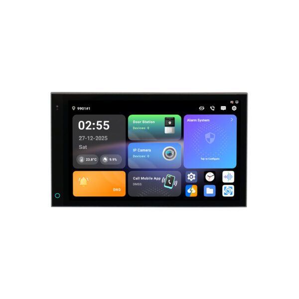Dahua SCP3022A-B-S Opbouw Android binnenpost 7" IPS-touchscreen
