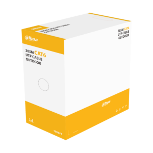 Dahua PFM920-6U zwart outdoor UTP cat6 305 meter in doos