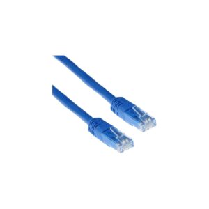 ACT IB8620 UTP cat6 met RJ45 20 meter blauw