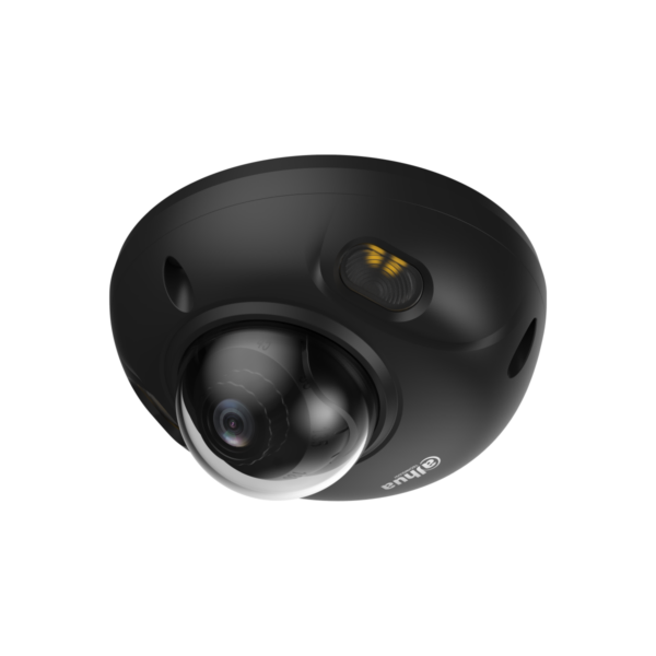 Dahua HDBW3649F-AS-IL 6MP Zwart WizSense Smart Dual Light Dome 2.8mm Lens