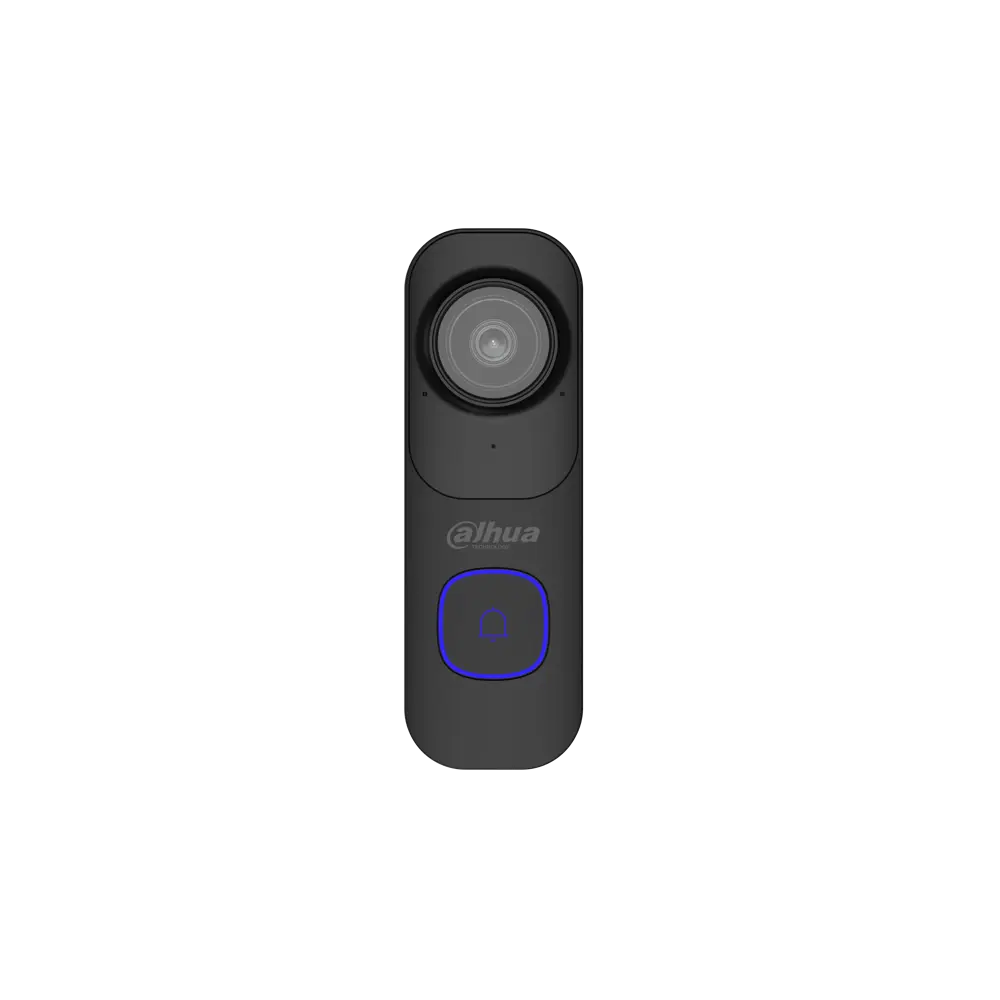 Dahua DB41AB zwart met blauwe LED-ring