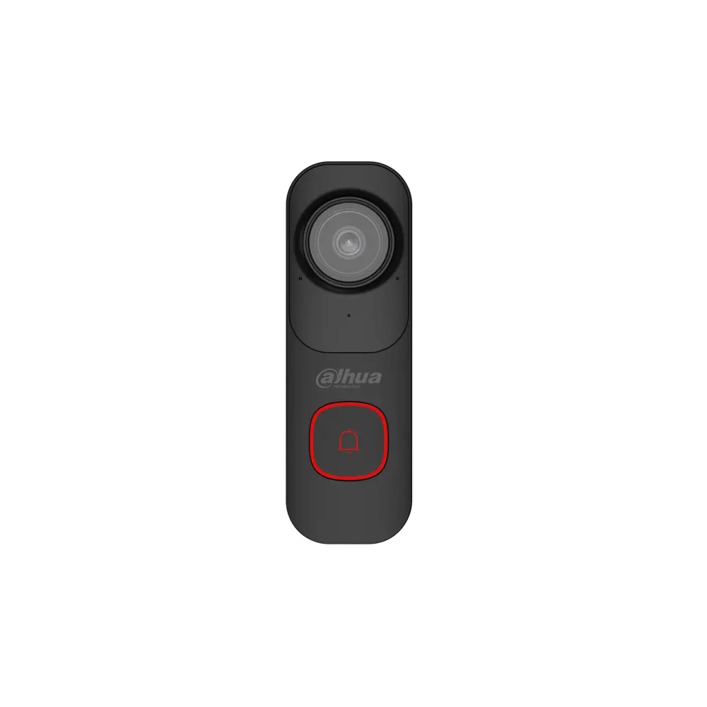Dahua DB41AB zwart met rode LED-ring
