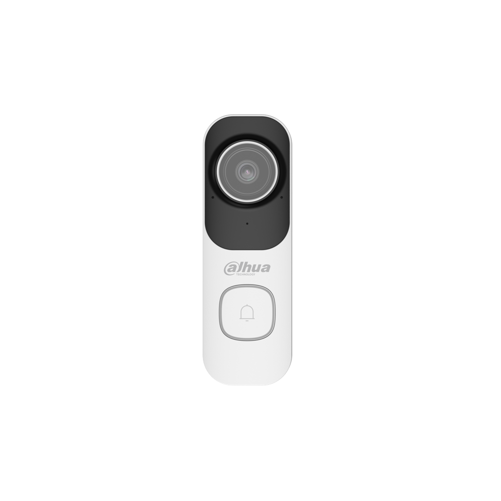 Dahua DB41AW videodeurbel wit, vooraanzicht