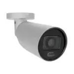 Ajax BulletCam HLVF bewakingscamera in wit, vooraanzicht schuin