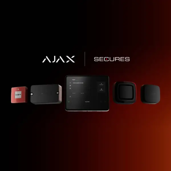 Ajax EN54 line - AJAX x Secures (vierkant) Ajax EN54 brandmeldsysteem: handmelder, Fire Hub, bediening, sirene en melder