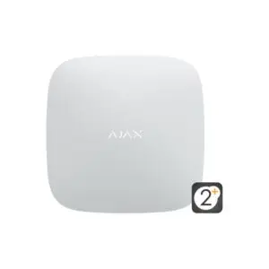 Ajax Hub 2 Plus wit, draadloze alarmcentrale