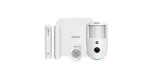 Dahua AirShield starterkit met hub, draadloos magneetcontact, keyfob en PIR-Cam bewegingsmelder