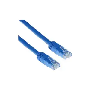 ACT IB8620 UTP cat6 met RJ45 20 meter blauw