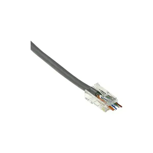 ACT RJ45 (8P/8C) CAT6 Easyconnect connector massieve of soepele aders 25 stuks