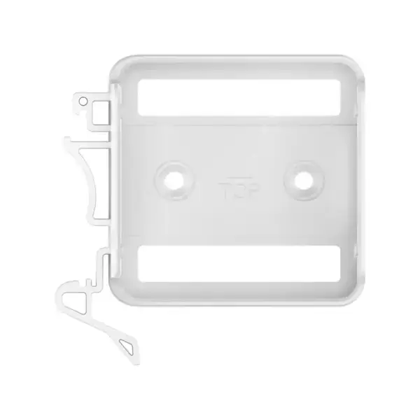 AirShield 100-240VAC Dual-Channel Relay, achterzijde met de montageplaat
