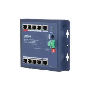 Dahua CHS4110-8ET-90-F Cloud Switch 8xPoE 2xUp 1xSFP wand/DIN