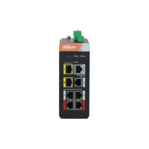Dahua IS4207-4GT-120 Managed industriële Gigabit switch,4x PoE poorten, 2x SFP en 1x 1Gbps uplink Excl. voeding