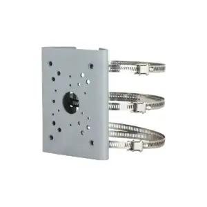 Dahua PFA5510H-SG corrosiebestendige paalmontagebeugel zilvergrijs