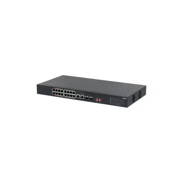 Dahua S3218-16ET-135 18-poorts Unmanaged Desktop Switch met Dahua S3218-16ET-135 18-poorts Unmanaged Desktop Switch met