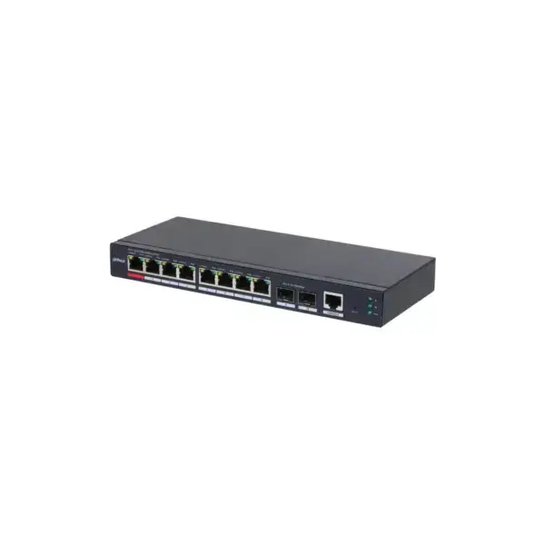 Dahua S4210-8GT-110 10-poorts beheerde gigabit-switch met 8-poorts
