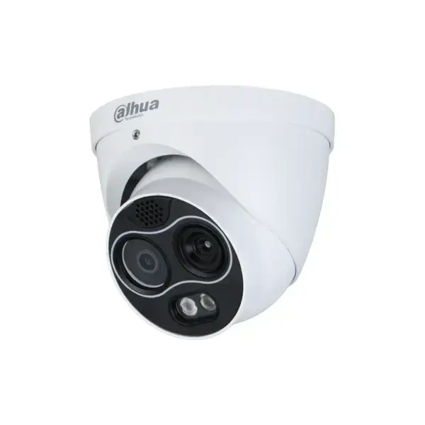 Dahua TPC-DF1241-B2F2-DW-S8 Hybride Thermische AI Eyeball met Thermische openingshoek van 87,8 graden Dahua TPC-DF1241-B2F2-DW-S8 Hybride Thermische AI Eyeball met Thermische openingshoek van 87,8 graden