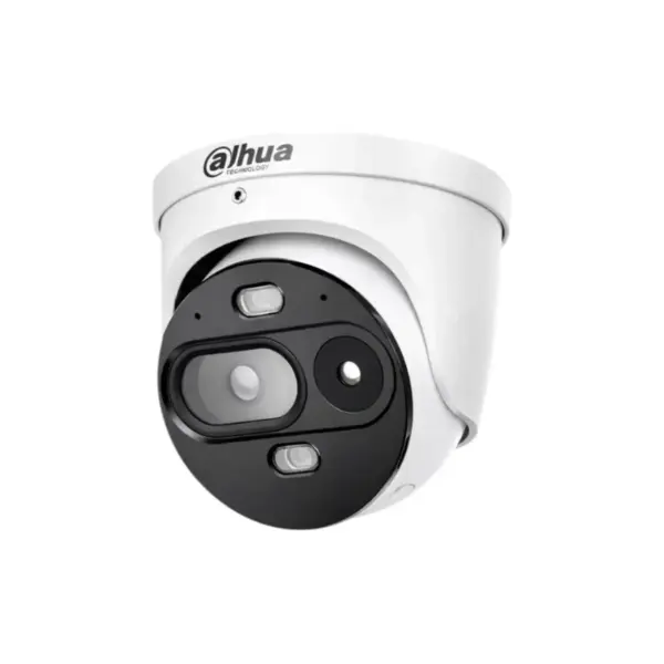 Dahua TPC-DF1241-LB3F4-DW-S8-V1 Hybride Thermische AI Eyeball met Thermische openingshoek van 50,6 graden Dahua TPC-DF1241-LB3F4-DW-S8-V1 Hybride Thermische AI Eyeball met Thermische openingshoek van 50,6 graden