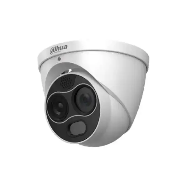 Dahua TPC-DF1241-TB2F2-DW-S8 hybride thermische eyeball met temperatuurmeting 2/2mm Dahua TPC-DF1241-TB2F2-DW-S8 hybride thermische eyeball met temperatuurmeting 2/2mm