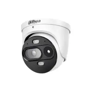 Dahua TPC-DF1241-TB2F2-DW-S8-V1 Hybride Thermische AI Eyeball Temperatuurmeting met openingshoek van 66,8 graden
