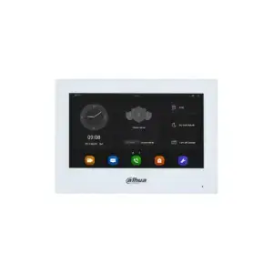 Dahua VTH5321GW-W Android monitor voor Vidéo intercom, 7 inch