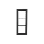 Dahua VTM24P3 Front for 3 modules Black Dahua VTM24P3 Front for 3 modules Black