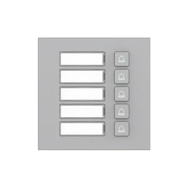 Dahua VTO4103F-MB5 EACH 5 drukknoppen module voor modulaire Dahua VTO4103F-MB5 EACH 5 drukknoppen module voor modulaire