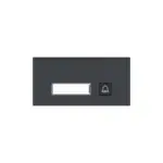 Dahua VTO4103FB-MB1 EACH 1 drukknop module voor modulaire intercom