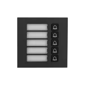 Dahua VTO4202FB-MB5 5-voudige beldrukker Zwart