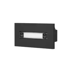Dahua VTO4202FB-MDB2 2-voudige beldrukker halve module zwart