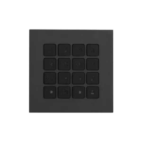 Dahua VTO4202FB-MK keyboard module Zwart Dahua VTO4202FB-MK keyboard module Zwart