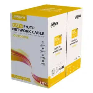 Dahua PFM920-6F CAT 6 FTP kabel voor buiten, afgeschermd Categorie CAT6